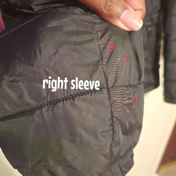 Levi's Men's Quilted Puffer with Sherpa Lined Hood Size L NWOT (Flaws on sleeve) - Picture 4 of 12